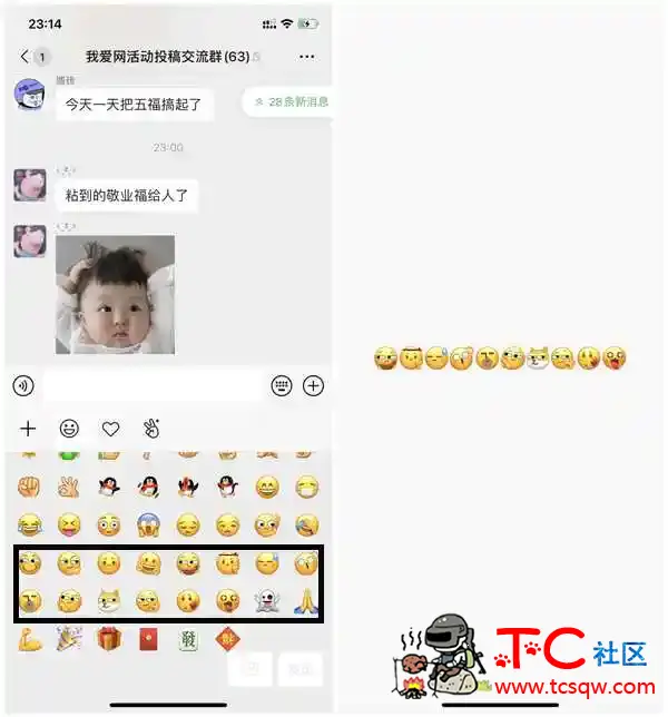 IOS端微信悄悄上线10款有趣新表情 部分用户无法正常显示 TC辅助网www.tcsq1.com1490