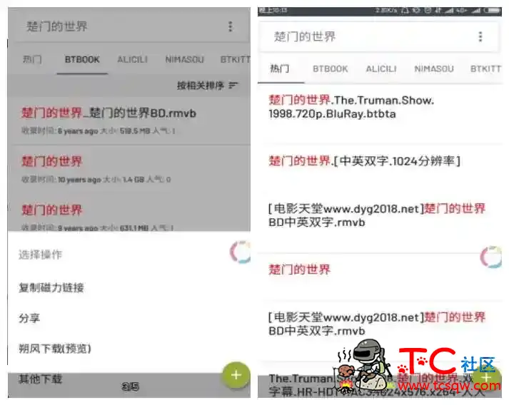 小磁力Pro v4.6.8高级版 磁力搜索神器 TC辅助网www.tcsq1.com966