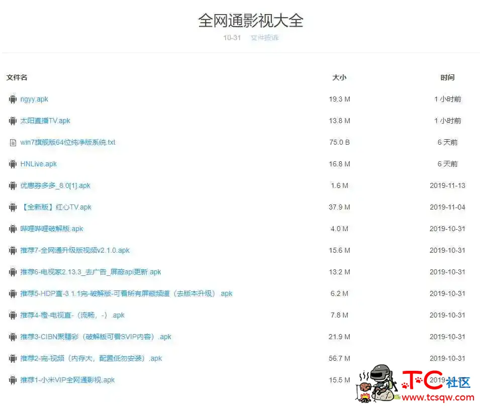 全网通影视大全刚刚某宝买的 TV视频软件 TC辅助网www.tcsq1.com260