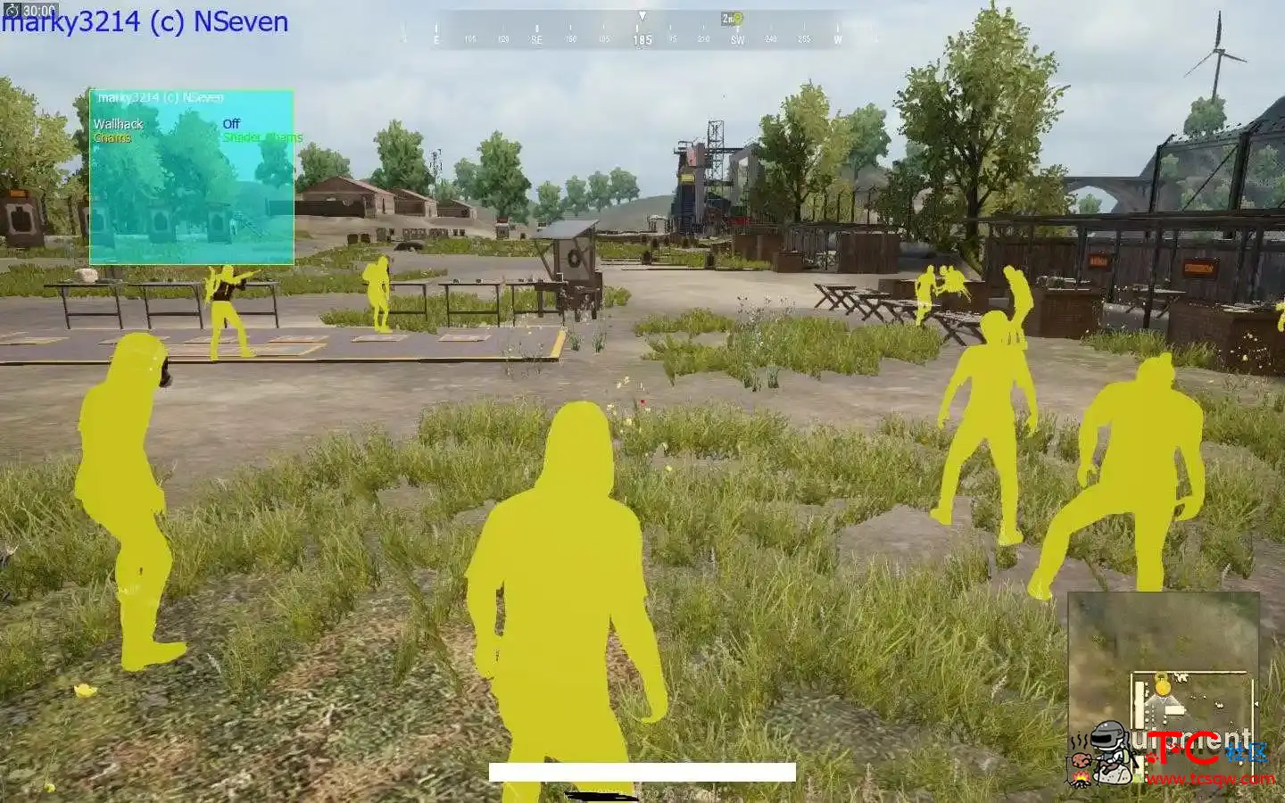 PUBG LITE泰服上色透视DLL 来至于国外的制作 TC辅助网www.tcsq1.com4766