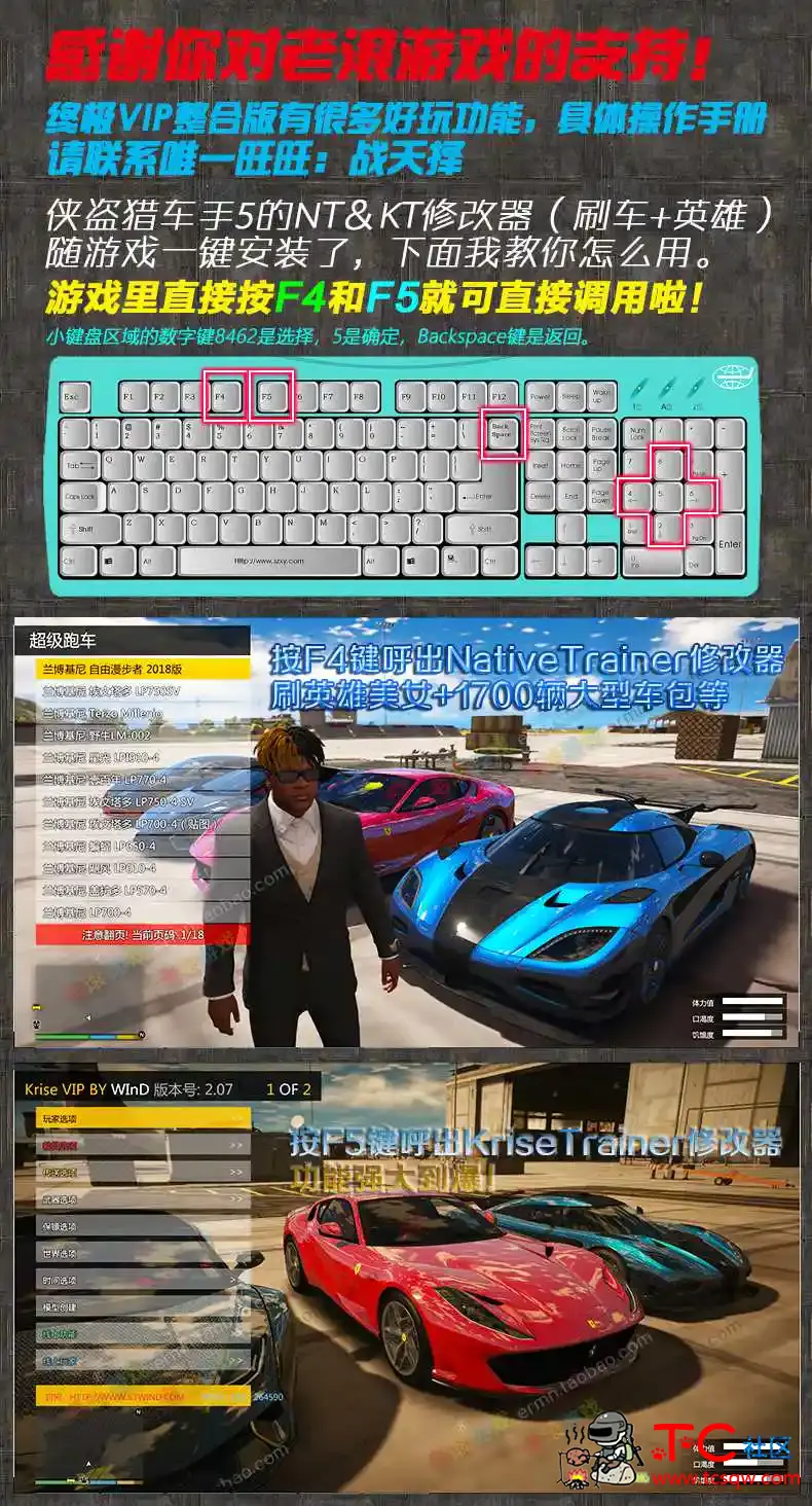 GTA5 VIP终极版 TC辅助网www.tcsq1.com5057