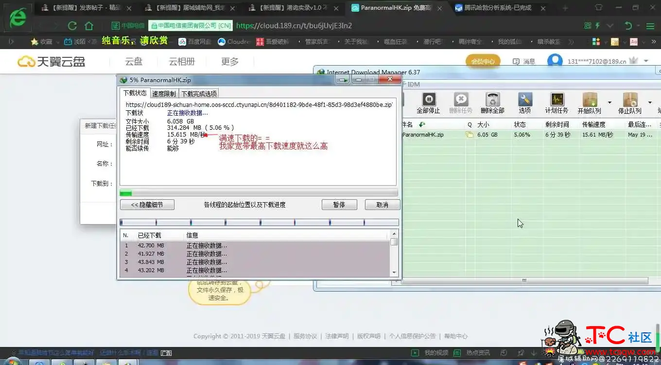 IDM不限速下载神器~ TC辅助网www.tcsq1.com5711
