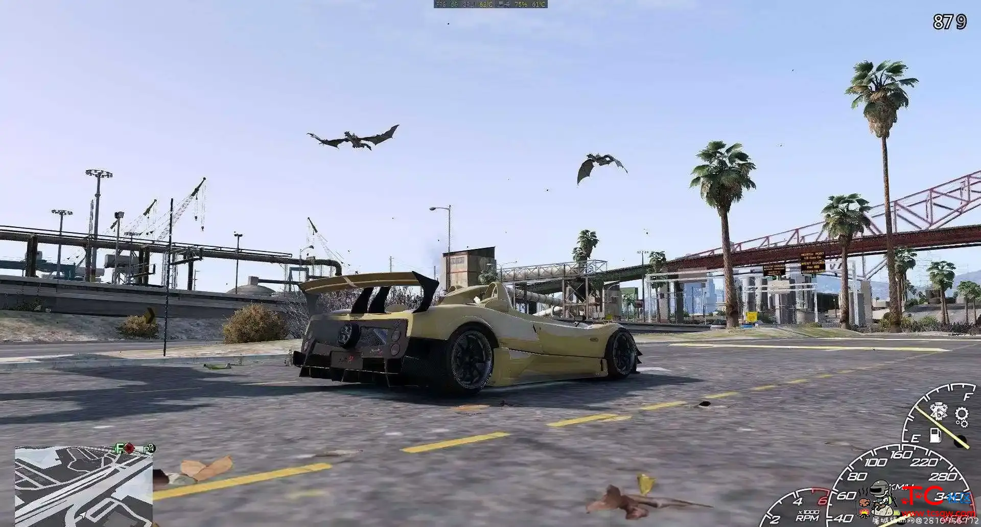 GTA5豪华单机版 300个英雄 1700辆载具 TC辅助网www.tcsq1.com6526