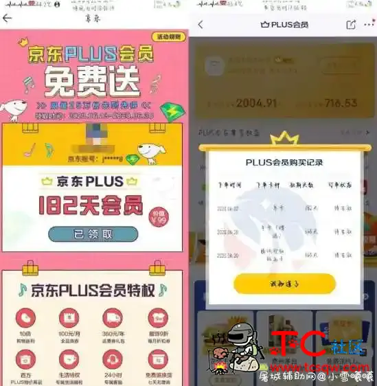 QQ绿钻领京东会员182天 TC辅助网www.tcsq1.com670