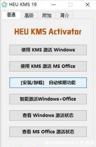 KMS离线激活工具 HEU KMS Activator v19.6.3 屠城辅助网www.tcfz1.com4822