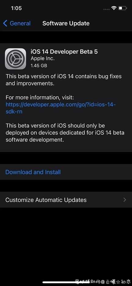 iOS 14 Beta 5终于更新能玩王者荣耀了 TC辅助网www.tcsq1.com8760