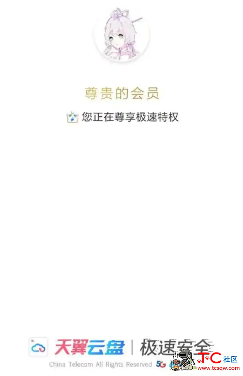 天翼云盘 v8.8.4解锁VIP铂金会员 去掉更新检测 TC辅助网www.tcsq1.com3365