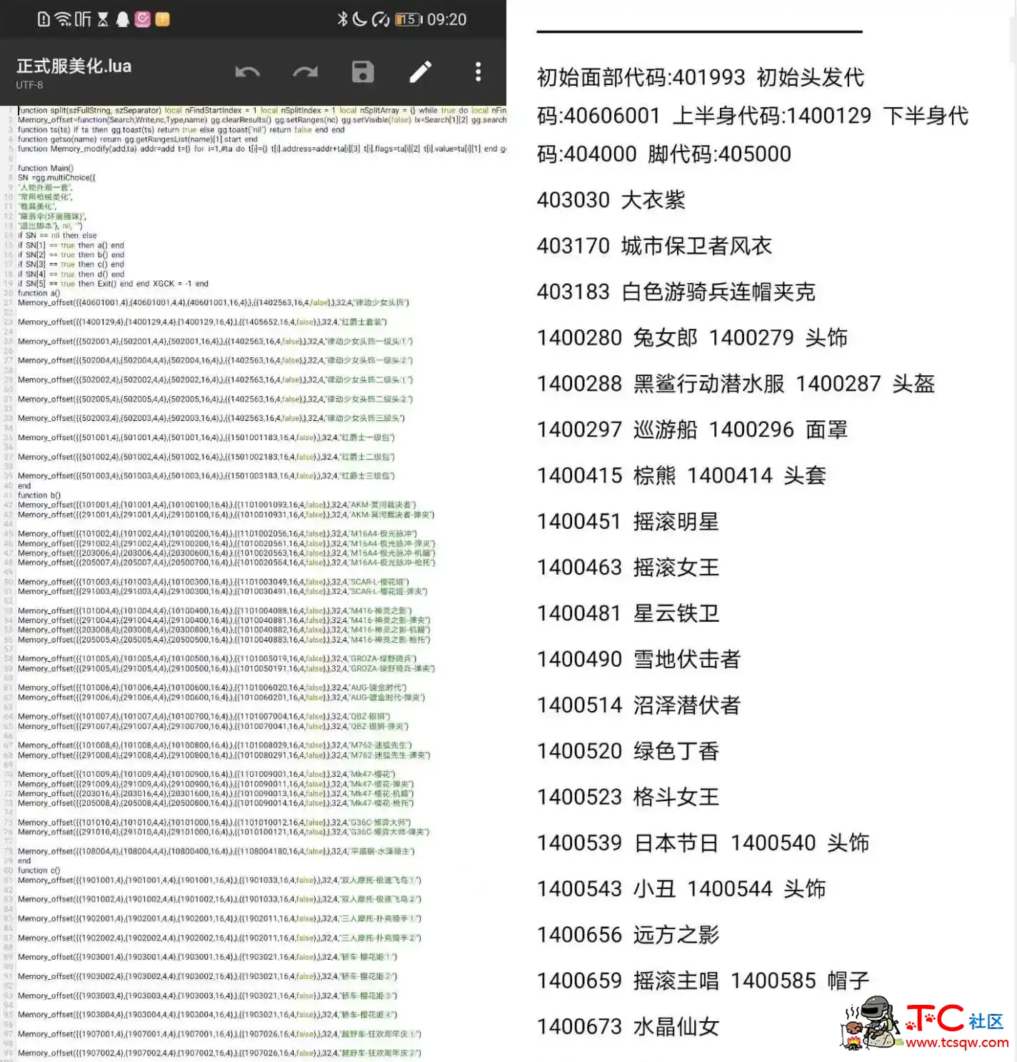 国际服皮肤美化辅助脚本 TC辅助网www.tcsq1.com580