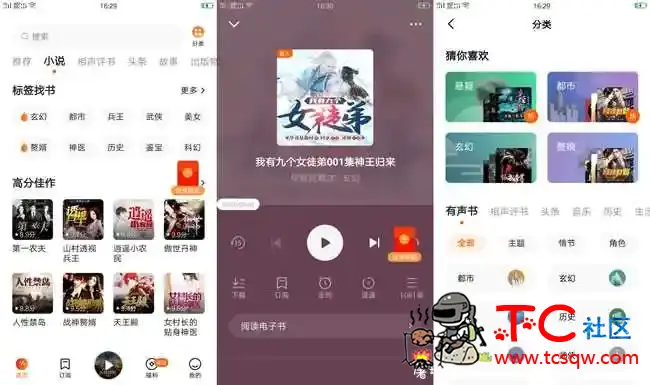 番茄畅听V2.2.0.32纯净版 TC辅助网www.tcsq1.com8710