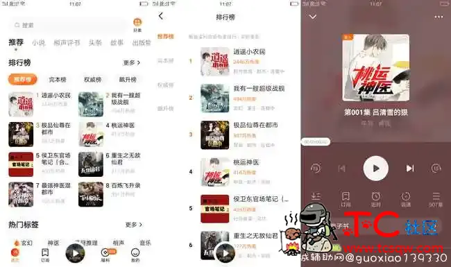 番茄畅听V2.3.0.32去广告版 TC辅助网www.tcsq1.com2748