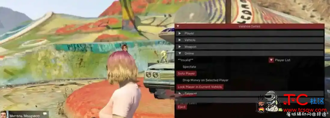 GTA 5 线上辅助Red Carbon 的通用菜单 TC辅助网www.tcsq1.com7002