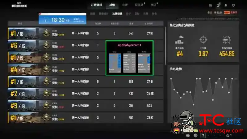 PUBG绝地求生·Updbabyexcam1多功能助手破解版「2022.2.5」 TC辅助网www.tcsq1.com8481