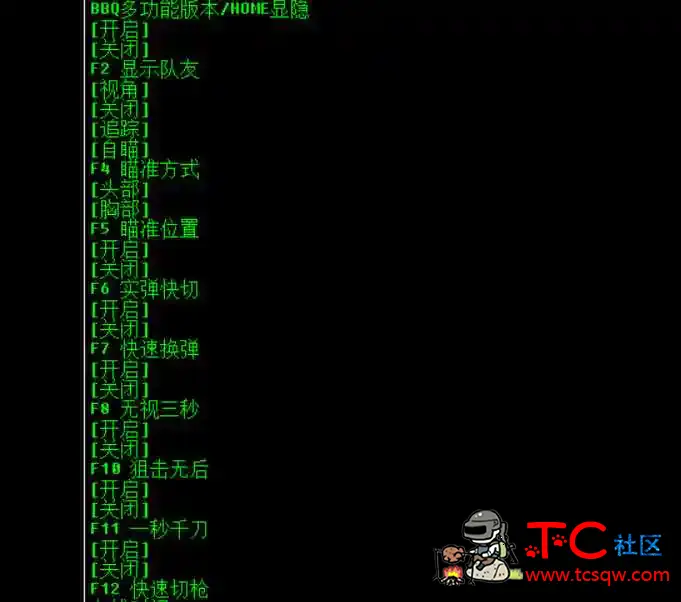 逆战BQ透视自瞄无后千刀辅助破解版 TC辅助网www.tcsq1.com3712
