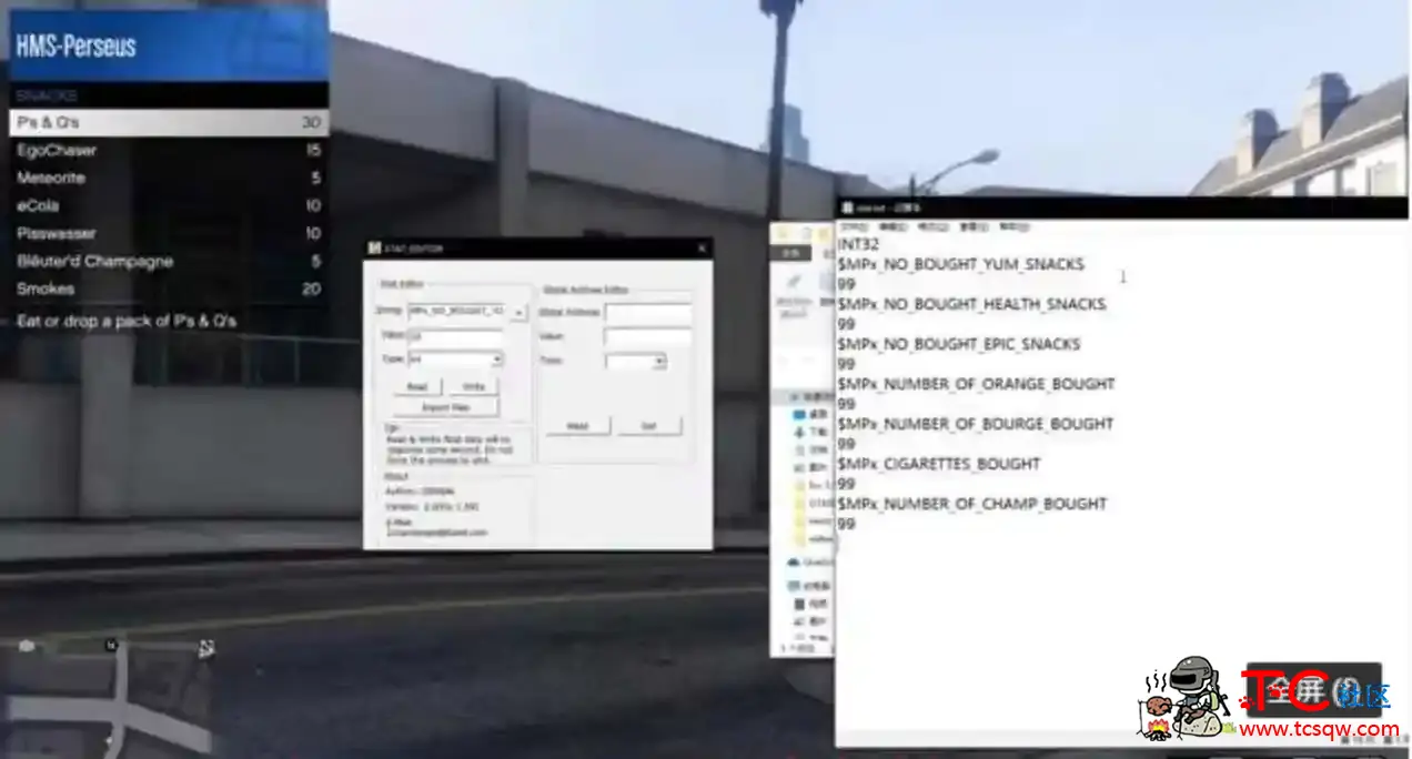 GTA5 STAT_EDITOR 编辑器v2.3类似Heist_Editor TC辅助网www.tcsq1.com515