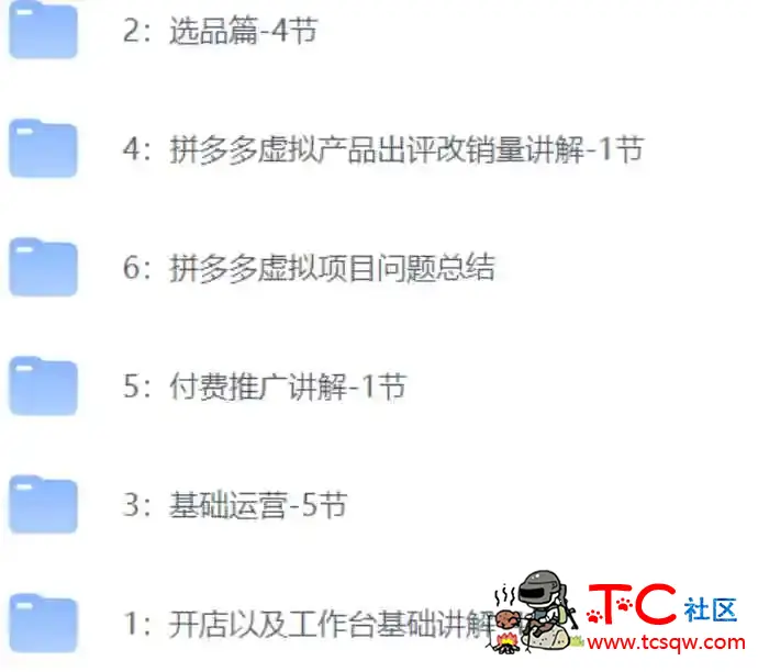拼多多开店虚拟变现项目 入门到精通 TC辅助网www.tcsq1.com3963