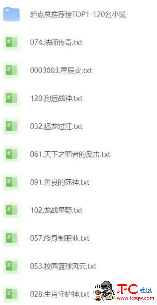 起·点·爆款小说100多本精品 TC辅助网www.tcsq1.com7352